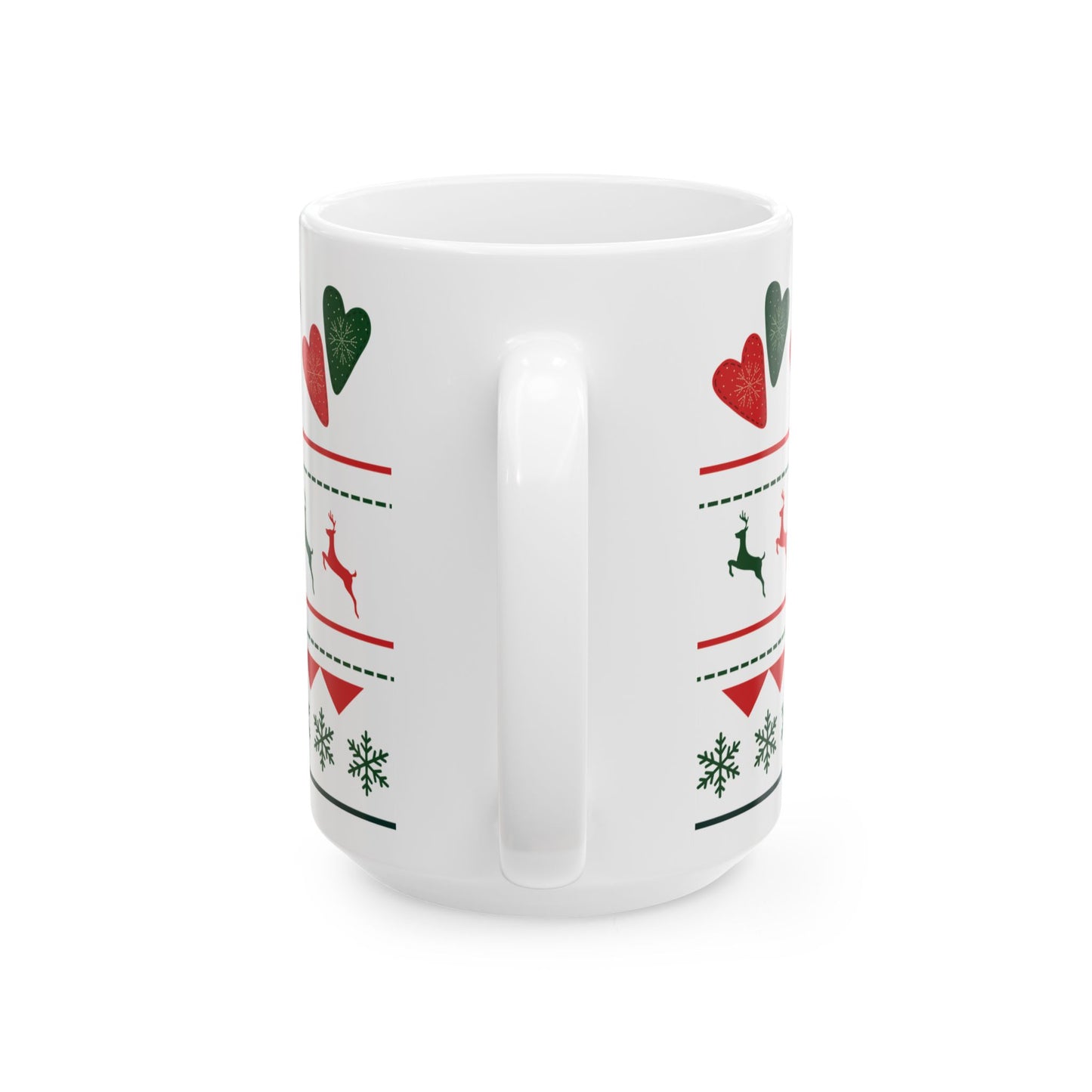 "I'll Be Yours for Christmas" Ceramic Mug, 15 oz.