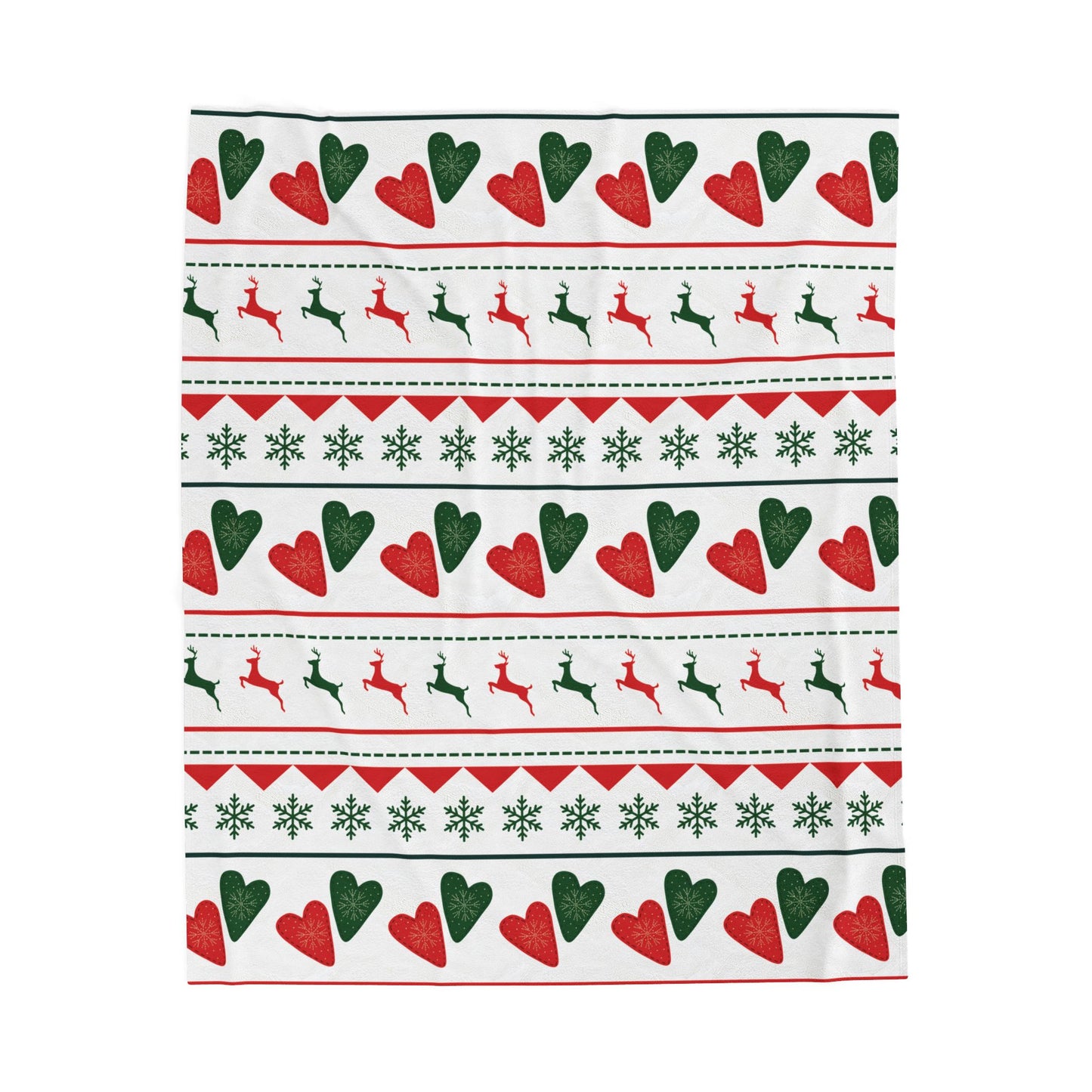 "I'll Be Yours for Christmas" Plush Blanket