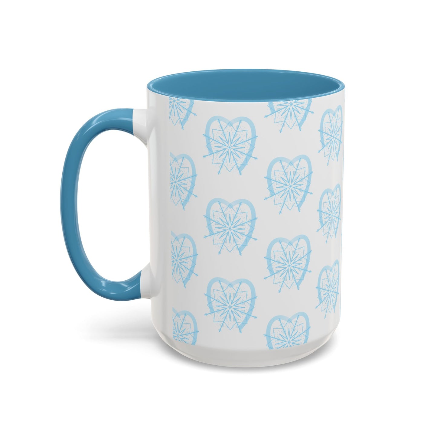 Light Blue "Love & Frost" Mug (11, 15oz)