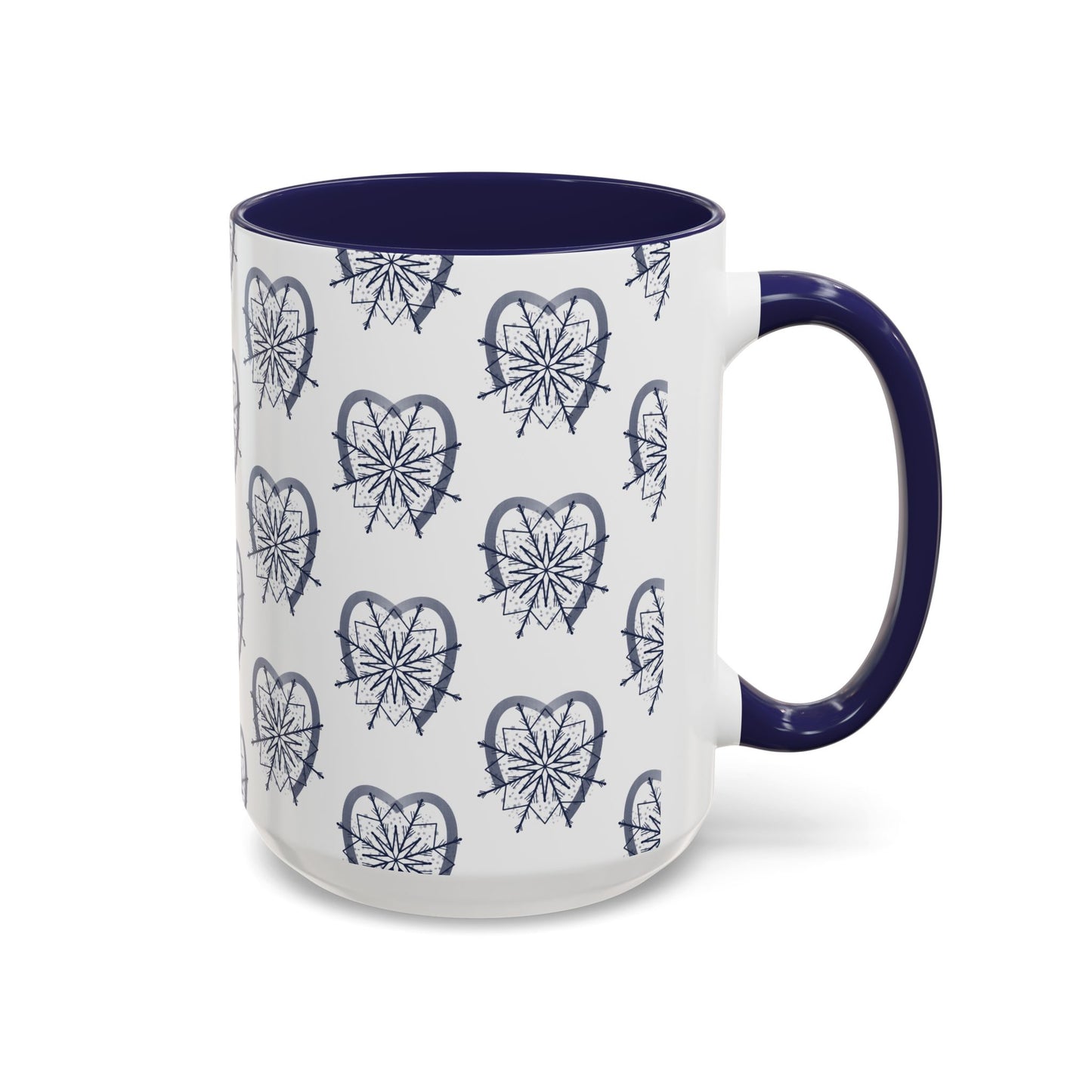 Navy "Love & Frost" Mug (11, 15oz)