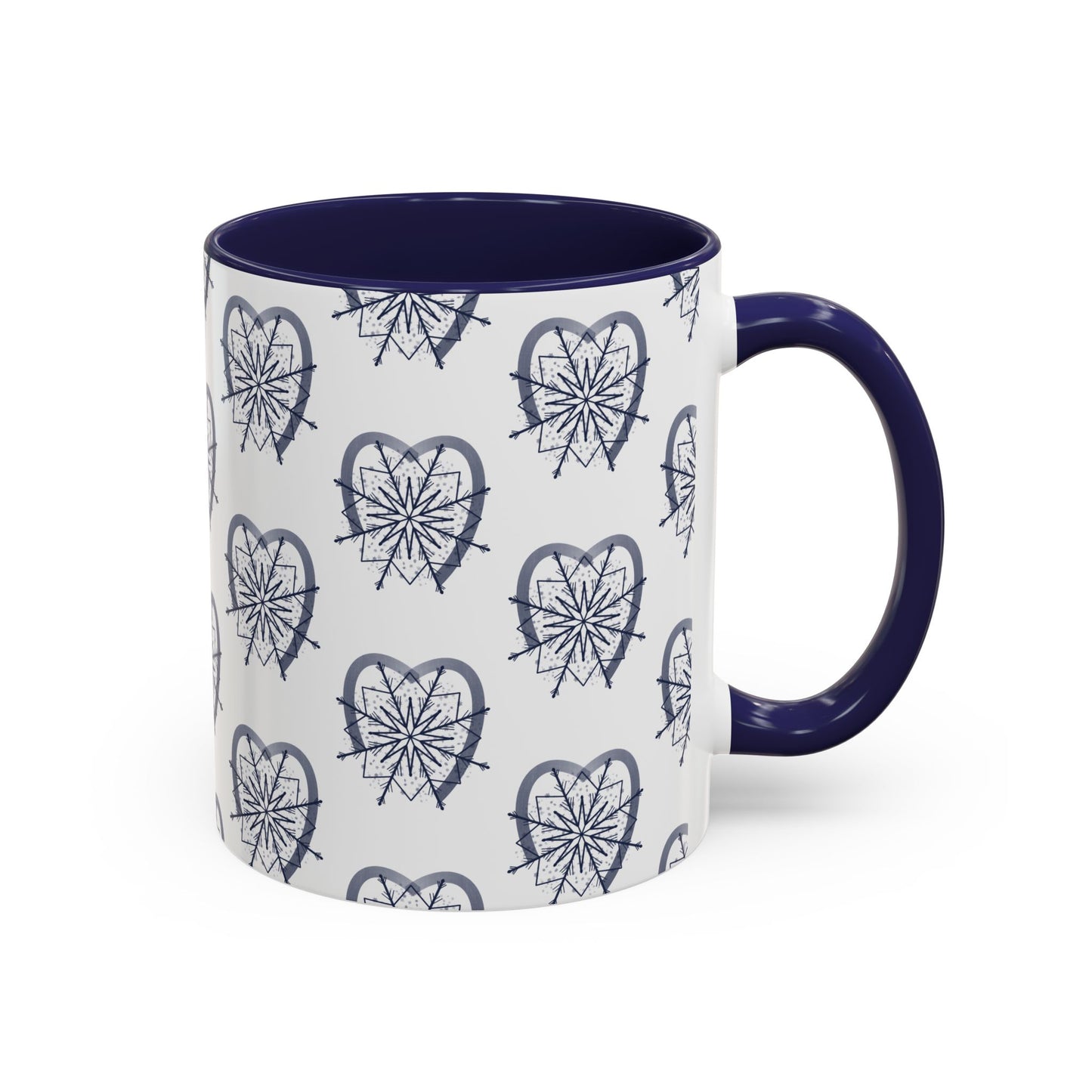 Navy "Love & Frost" Mug (11, 15oz)