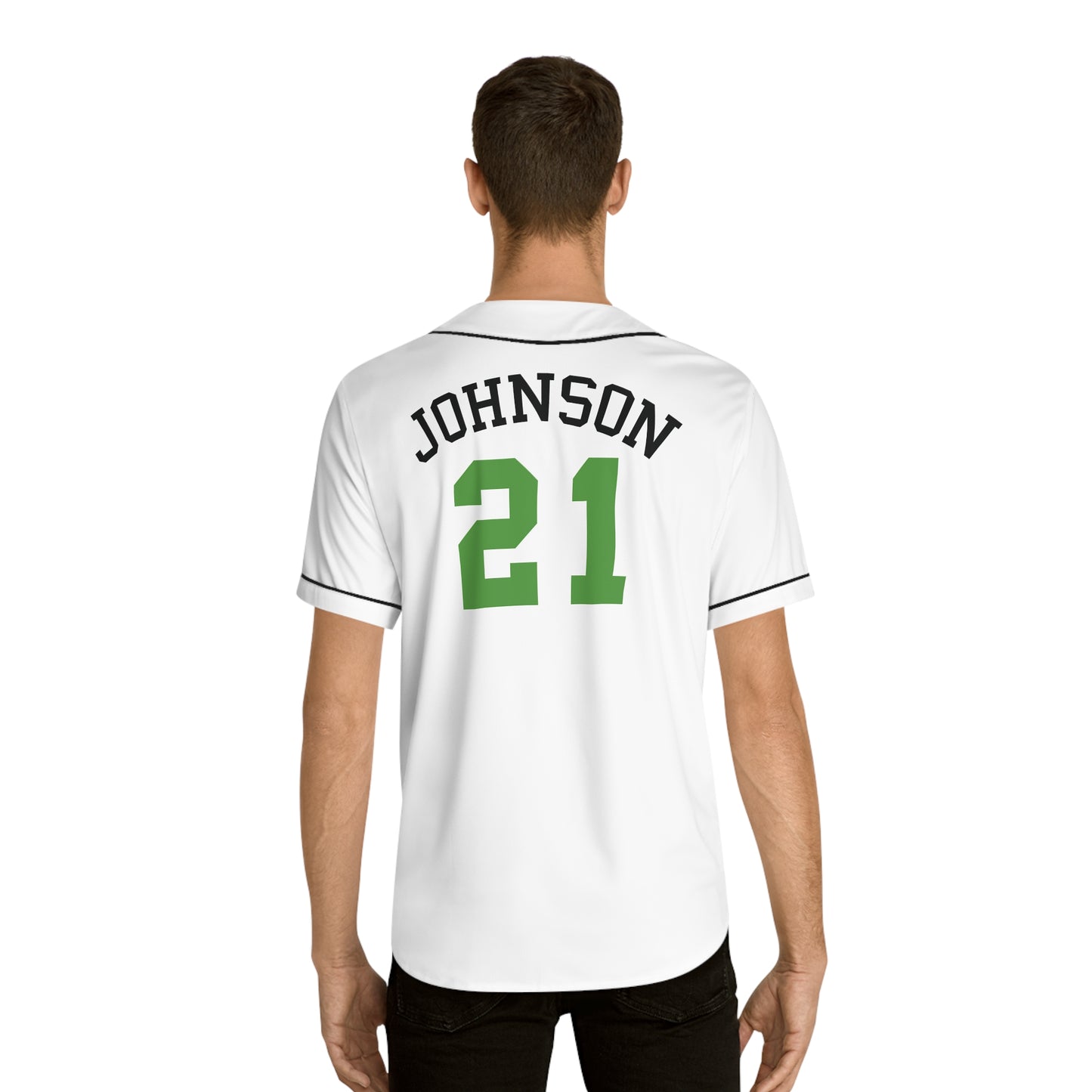 Men's Baseball Jersey (AOP) - Christine