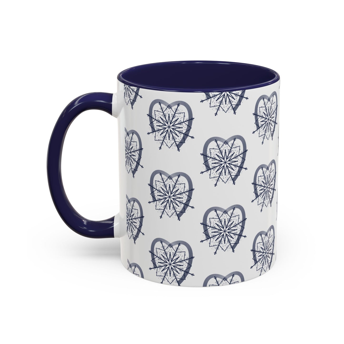 Navy "Love & Frost" Mug (11, 15oz)