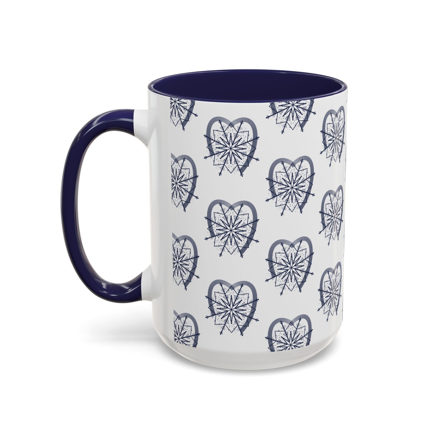 Navy "Love & Frost" Mug (11, 15oz)