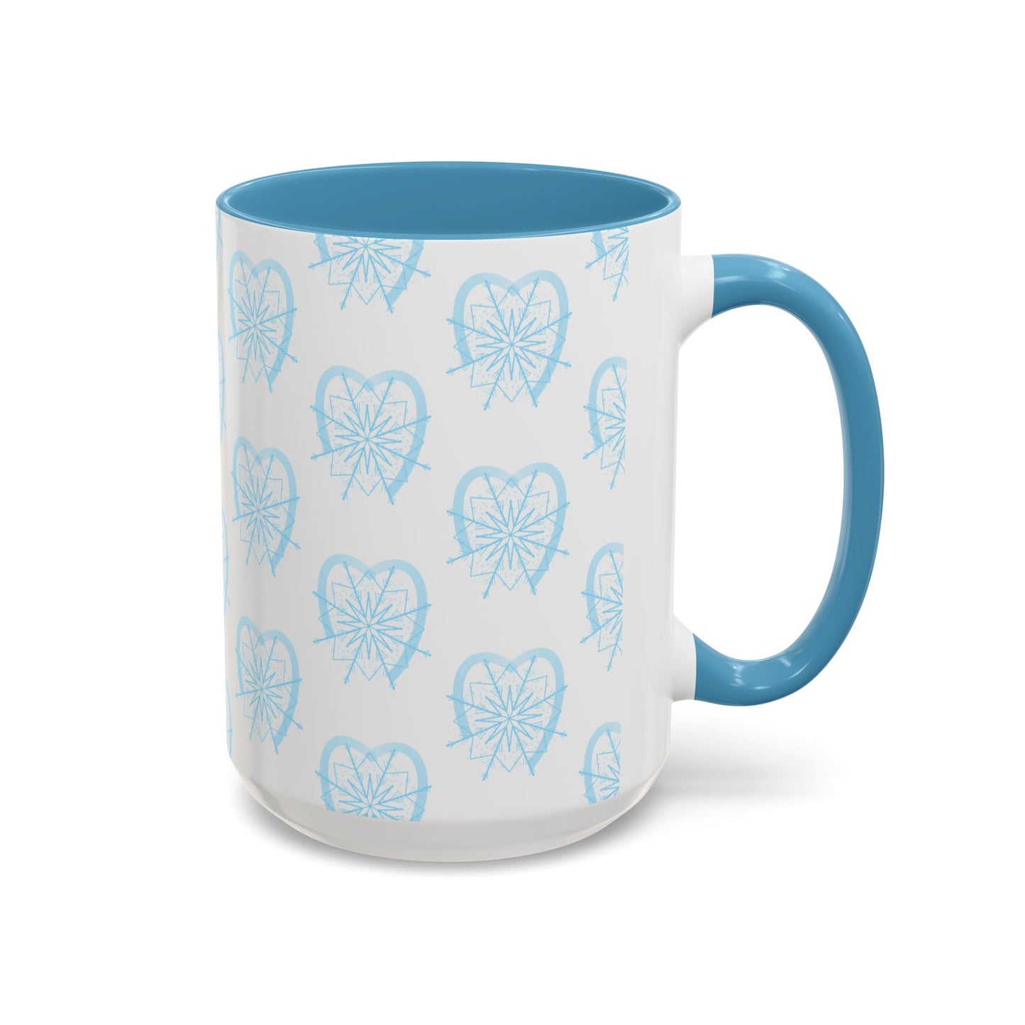 Light Blue "Love & Frost" Mug (11, 15oz)